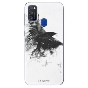 Odolné silikónové puzdro iSaprio - Dark Bird 01 - Samsung Galaxy M21 vyobraziť