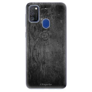 Odolné silikónové puzdro iSaprio - Black Wood 13 - Samsung Galaxy M21 vyobraziť
