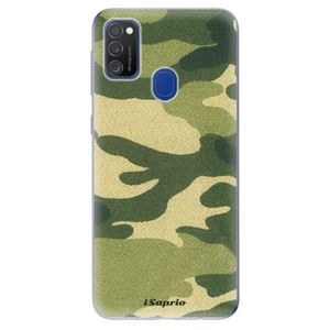 Odolné silikónové puzdro iSaprio - Green Camuflage 01 - Samsung Galaxy M21 vyobraziť