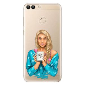 Odolné silikónové puzdro iSaprio - Coffe Now - Blond - Huawei P Smart vyobraziť