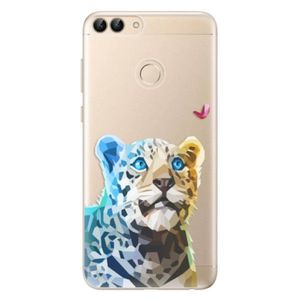 Odolné silikónové puzdro iSaprio - Leopard With Butterfly - Huawei P Smart vyobraziť