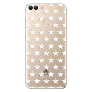 Odolné silikónové puzdro iSaprio - Stars Pattern - white - Huawei P Smart vyobraziť