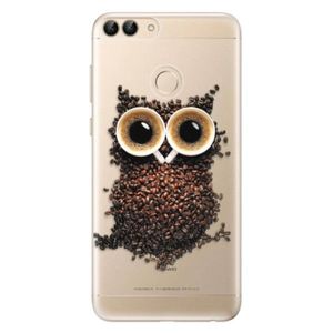 Odolné silikónové puzdro iSaprio - Owl And Coffee - Huawei P Smart vyobraziť