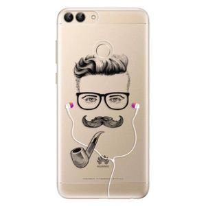 Odolné silikónové puzdro iSaprio - Man With Headphones 01 - Huawei P Smart vyobraziť