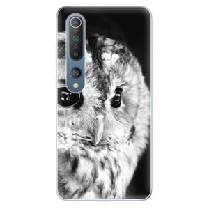 Odolné silikónové puzdro iSaprio - BW Owl - Xiaomi Mi 10 / Mi 10 Pro vyobraziť