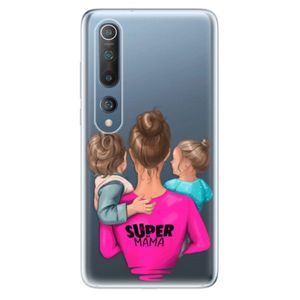 Odolné silikónové puzdro iSaprio - Super Mama - Boy and Girl - Xiaomi Mi 10 / Mi 10 Pro vyobraziť