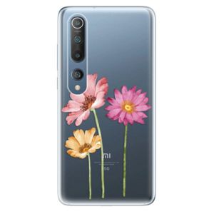 Odolné silikónové puzdro iSaprio - Three Flowers - Xiaomi Mi 10 / Mi 10 Pro vyobraziť