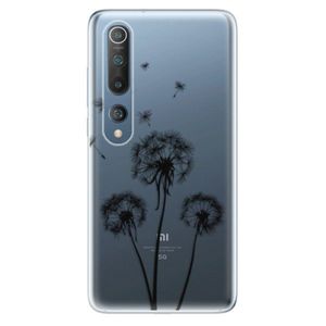 Odolné silikónové puzdro iSaprio - Three Dandelions - black - Xiaomi Mi 10 / Mi 10 Pro vyobraziť