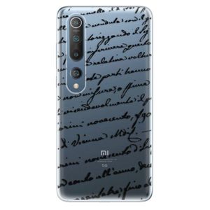 Odolné silikónové puzdro iSaprio - Handwriting 01 - black - Xiaomi Mi 10 / Mi 10 Pro vyobraziť