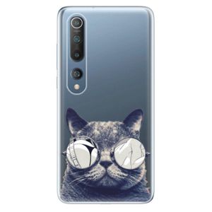 Odolné silikónové puzdro iSaprio - Crazy Cat 01 - Xiaomi Mi 10 / Mi 10 Pro vyobraziť