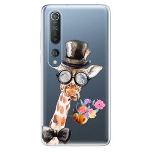 Odolné silikónové puzdro iSaprio - Sir Giraffe - Xiaomi Mi 10 / Mi 10 Pro vyobraziť