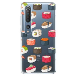 Odolné silikónové puzdro iSaprio - Sushi Pattern - Xiaomi Mi 10 / Mi 10 Pro vyobraziť