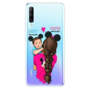 Odolné silikónové puzdro iSaprio - Mama Mouse Brunette and Boy - Huawei P Smart Pro vyobraziť