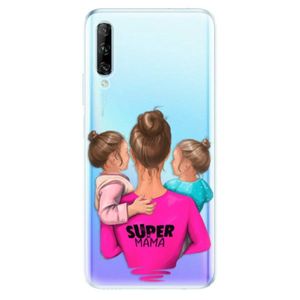 Odolné silikónové puzdro iSaprio - Super Mama - Two Girls - Huawei P Smart Pro vyobraziť
