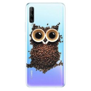 Odolné silikónové puzdro iSaprio - Owl And Coffee - Huawei P Smart Pro vyobraziť