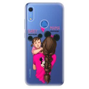 Odolné silikónové puzdro iSaprio - Mama Mouse Brunette and Girl - Huawei Y6s vyobraziť