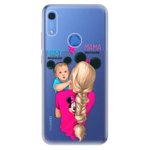 Odolné silikónové puzdro iSaprio - Mama Mouse Blonde and Boy - Huawei Y6s vyobraziť