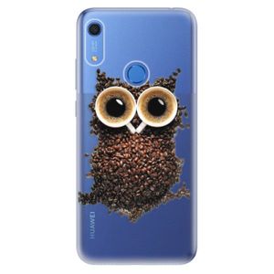 Odolné silikónové puzdro iSaprio - Owl And Coffee - Huawei Y6s vyobraziť