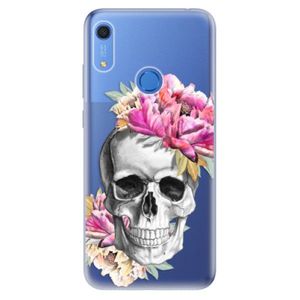 Odolné silikónové puzdro iSaprio - Pretty Skull - Huawei Y6s vyobraziť