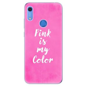 Odolné silikónové puzdro iSaprio - Pink is my color - Huawei Y6s vyobraziť