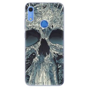 Odolné silikónové puzdro iSaprio - Abstract Skull - Huawei Y6s vyobraziť