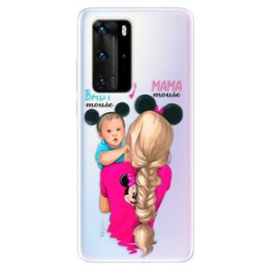 Odolné silikónové puzdro iSaprio - Mama Mouse Blonde and Boy - Huawei P40 Pro vyobraziť