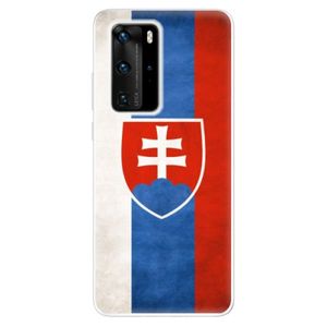 Odolné silikónové puzdro iSaprio - Slovakia Flag - Huawei P40 Pro vyobraziť