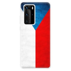 Odolné silikónové puzdro iSaprio - Czech Flag - Huawei P40 Pro vyobraziť