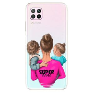 Odolné silikónové puzdro iSaprio - Super Mama - Boy and Girl - Huawei P40 Lite vyobraziť