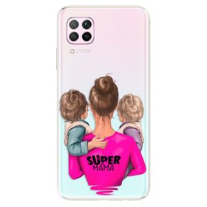 Odolné silikónové puzdro iSaprio - Super Mama - Two Boys - Huawei P40 Lite vyobraziť