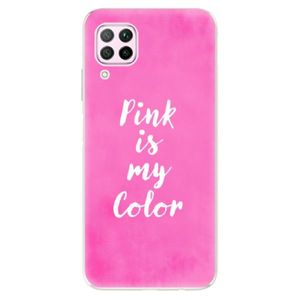 Odolné silikónové puzdro iSaprio - Pink is my color - Huawei P40 Lite vyobraziť