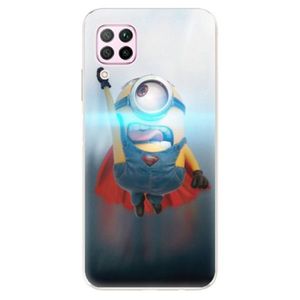 Odolné silikónové puzdro iSaprio - Mimons Superman 02 - Huawei P40 Lite vyobraziť