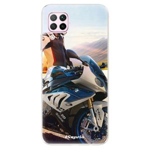 Odolné silikónové puzdro iSaprio - Motorcycle 10 - Huawei P40 Lite vyobraziť