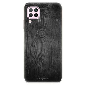 Odolné silikónové puzdro iSaprio - Black Wood 13 - Huawei P40 Lite vyobraziť