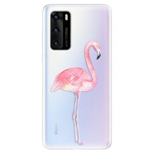 Odolné silikónové puzdro iSaprio - Flamingo 01 - Huawei P40 vyobraziť