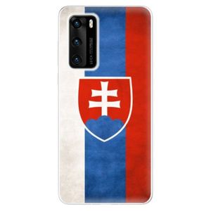 Odolné silikónové puzdro iSaprio - Slovakia Flag - Huawei P40 vyobraziť