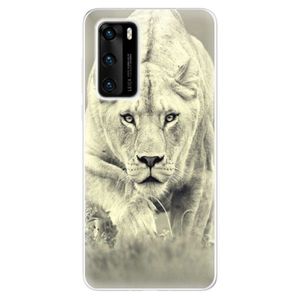 Odolné silikónové puzdro iSaprio - Lioness 01 - Huawei P40 vyobraziť