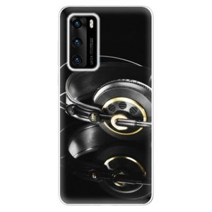 Odolné silikónové puzdro iSaprio - Headphones 02 - Huawei P40 vyobraziť