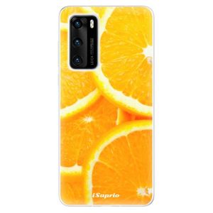 Odolné silikónové puzdro iSaprio - Orange 10 - Huawei P40 vyobraziť