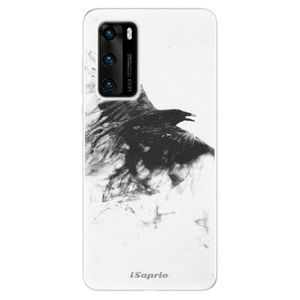 Odolné silikónové puzdro iSaprio - Dark Bird 01 - Huawei P40 vyobraziť