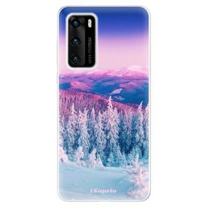 Odolné silikónové puzdro iSaprio - Winter 01 - Huawei P40 vyobraziť