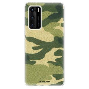 Odolné silikónové puzdro iSaprio - Green Camuflage 01 - Huawei P40 vyobraziť