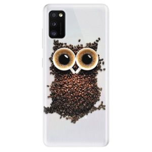 Odolné silikónové puzdro iSaprio - Owl And Coffee - Samsung Galaxy A41 vyobraziť