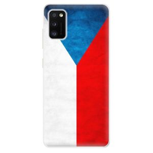 Odolné silikónové puzdro iSaprio - Czech Flag - Samsung Galaxy A41 vyobraziť