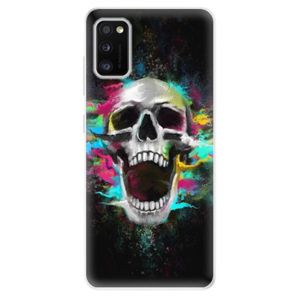 Odolné silikónové puzdro iSaprio - Skull in Colors - Samsung Galaxy A41 vyobraziť