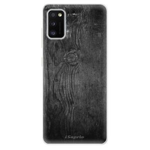 Odolné silikónové puzdro iSaprio - Black Wood 13 - Samsung Galaxy A41 vyobraziť