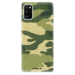 Odolné silikónové puzdro iSaprio - Green Camuflage 01 - Samsung Galaxy A41 vyobraziť