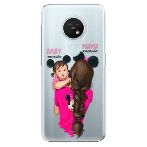 Plastové puzdro iSaprio - Mama Mouse Brunette and Girl - Nokia 7.2 vyobraziť