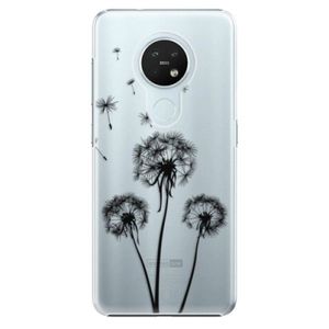 Plastové puzdro iSaprio - Three Dandelions - black - Nokia 7.2 vyobraziť