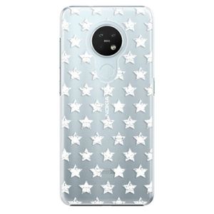 Plastové puzdro iSaprio - Stars Pattern - white - Nokia 7.2 vyobraziť